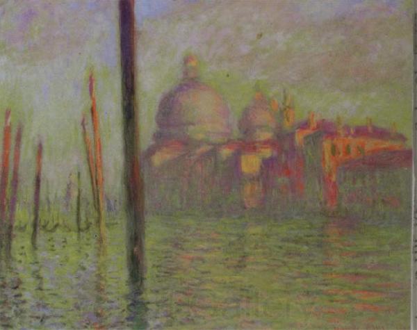Claude Monet The Grand Canal Venice Norge oil painting art